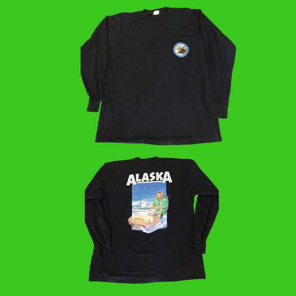 Vintage 1993 Joe Camel Sled L/S Shirt-Sz XL - Picture 3 of 9